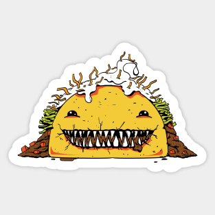 Terror Taco Sticker